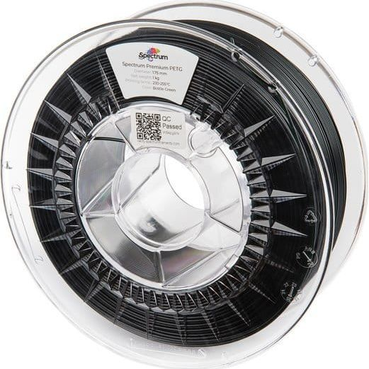 Spectrum Filaments 80055 PET-G Premium 3D nyomtatószál PETG vegyileg ellenálló, ütésálló 1.75 mm 1000 g Üvegzöld, Zöld InnoPET 1 db
