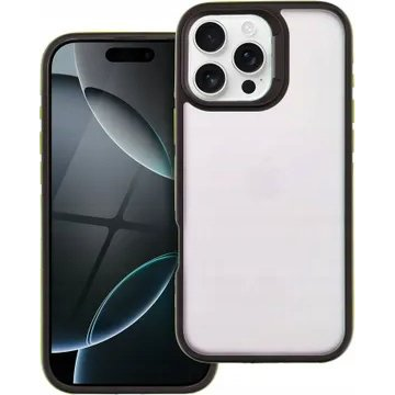 Neo iPhone16 Pro Max kemény hátlap tok, átlátszó/sárga ( )