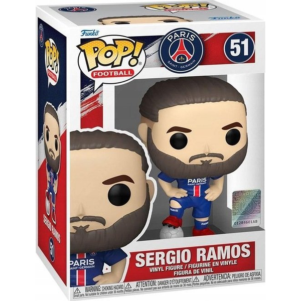 Funko POP Paris Saint Germain - Sergio Ramos #51 (Platform nélküli)