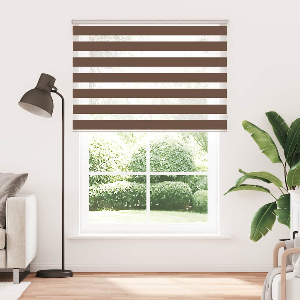 zebrafüggönnyel barna szövetszélesség 150,9 cm poliészter (4014376)