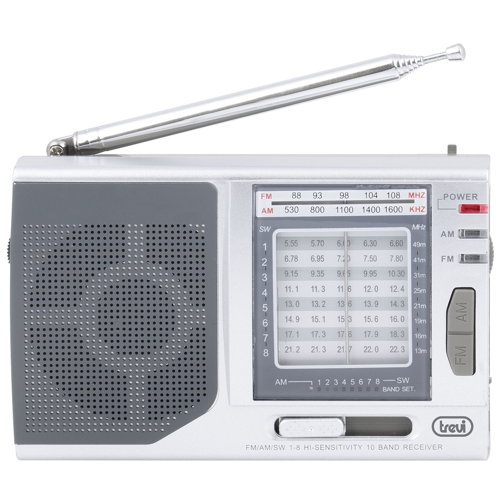 Trevi MB 728 Hordozható Analóg Ezüst (MB 728 SILVER)