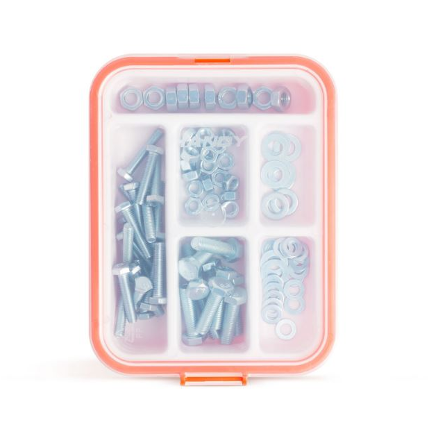 Metrikus csavarkészlet 90 db - os (3004288) (3004288)