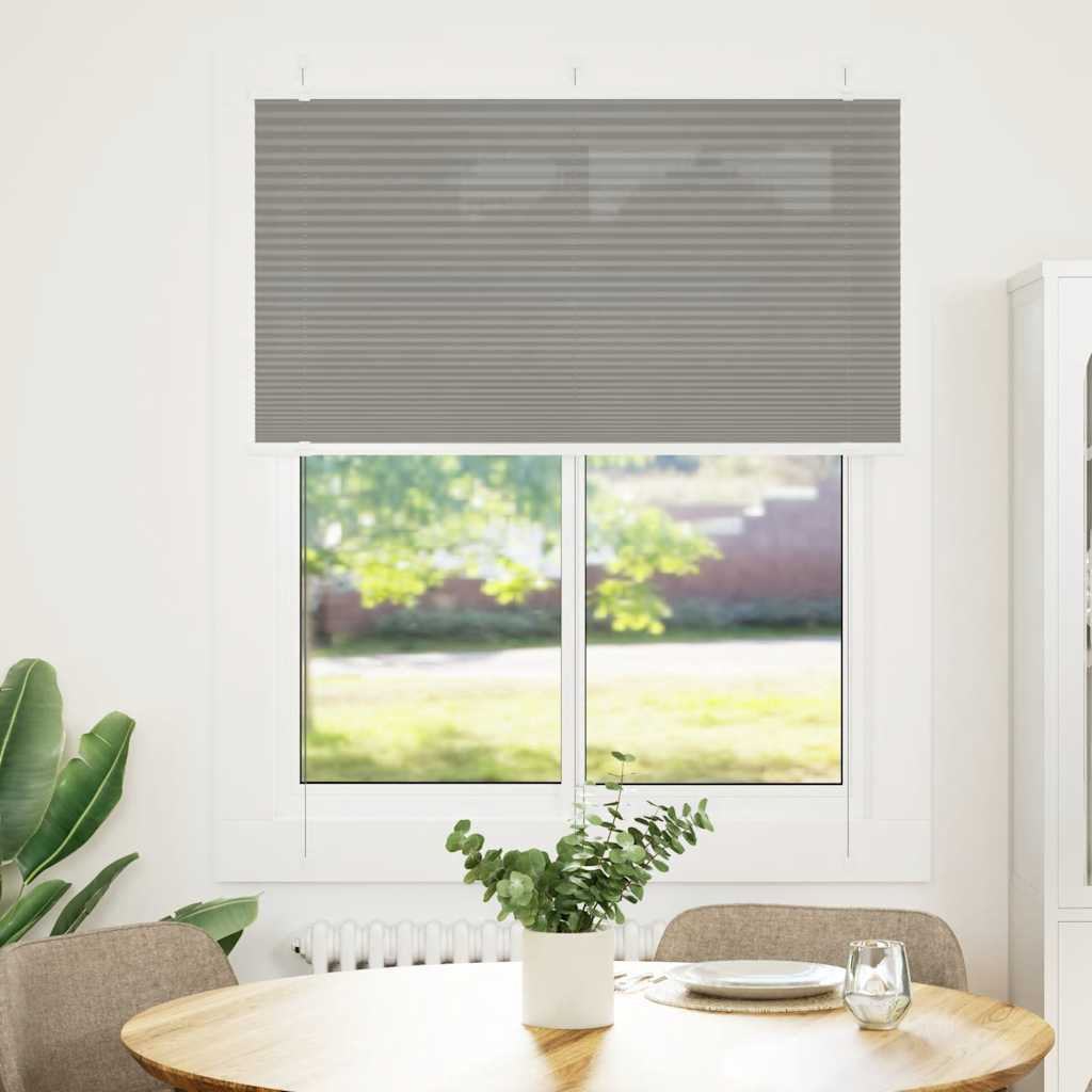 pliszírozott redőny antracit 110x150 cm szövetszélesség 109,4cm (4015094)