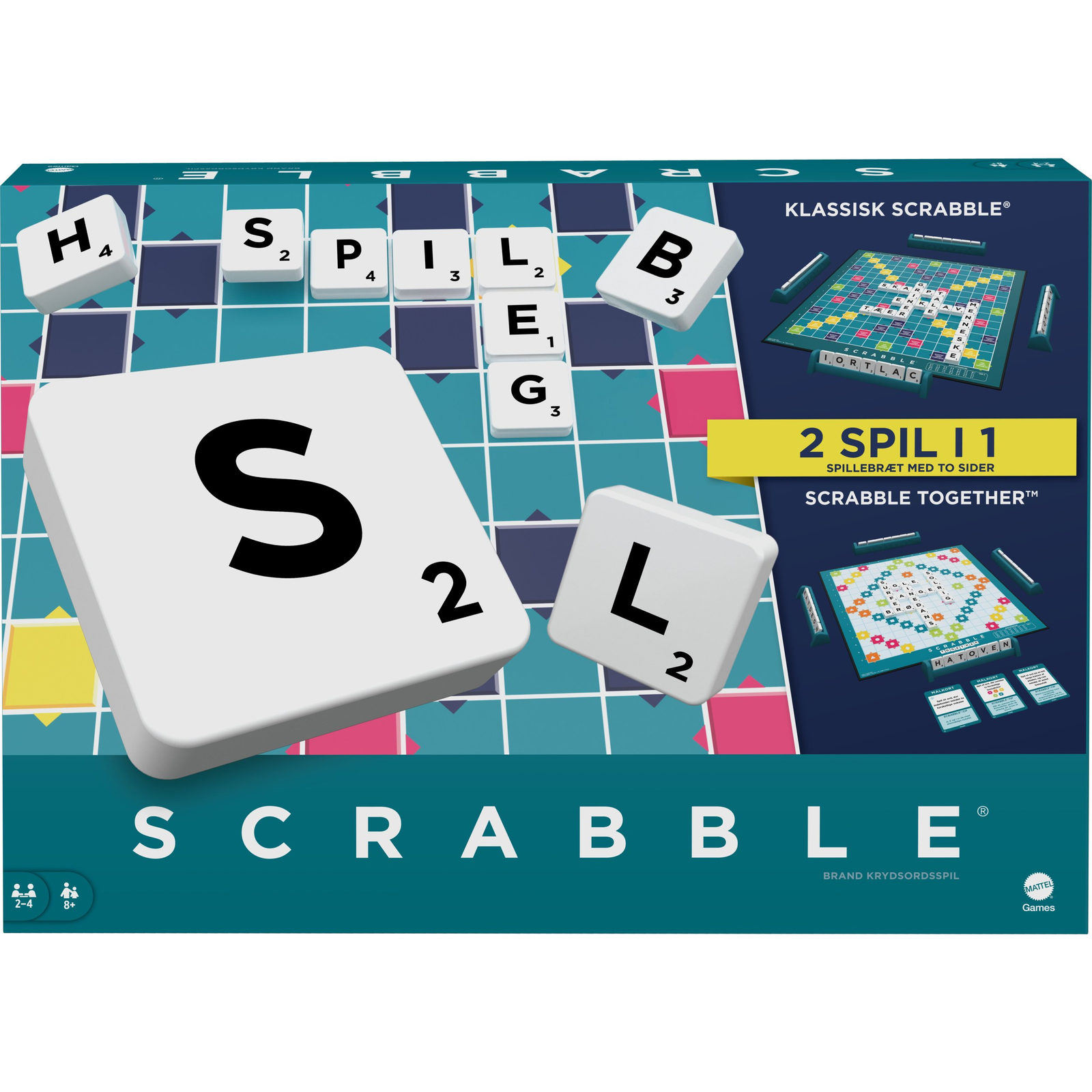 Games HXW14 táblajáték Scrabble Társasjáték Word (967-2407)