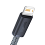 Baseus Dynamic Series USB-Lightning kábel, 2.4A, 1m, szürke (CALD000416) (CALD000416)
