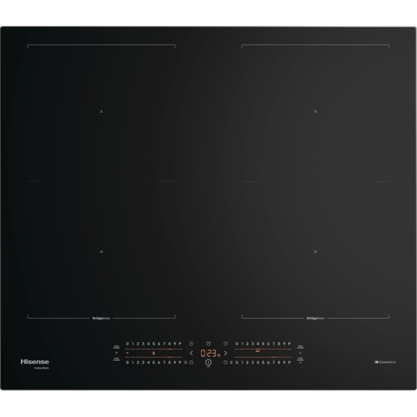 Hisense HI6442BSCWF Nero Da incasso 59.5 cm Piano cottura a induzione 4 Fornello(i)