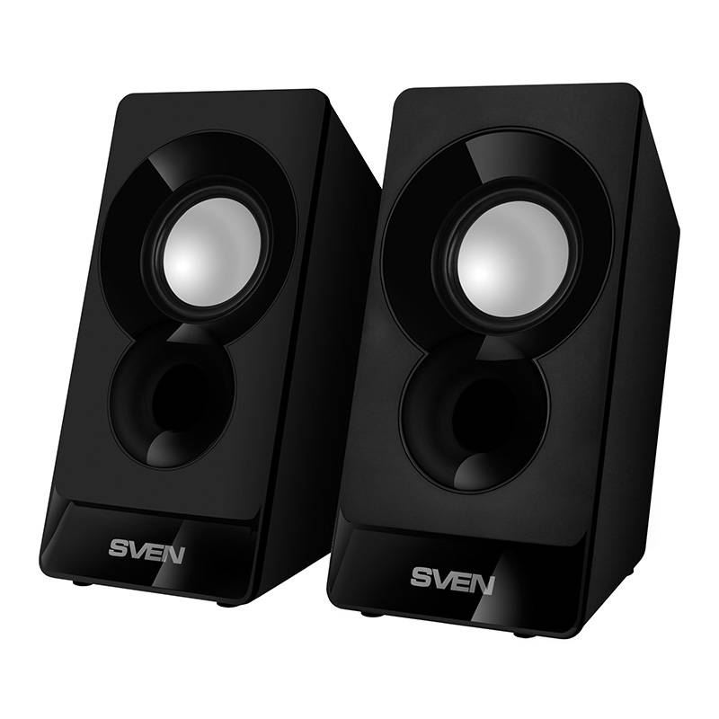 SVEN 300 2.0 csatornás hangszóró fekete (SV-016142) (SV-016142)