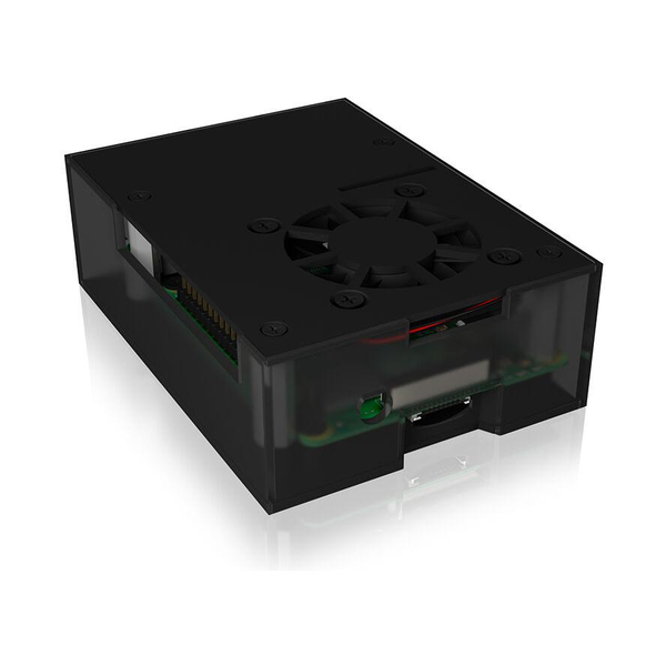 ICY BOX IB-RP108 Boks Anthracit, Sort