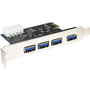 ADA LogiLink PC0057 PCI Express kártya 4 x USB3.0