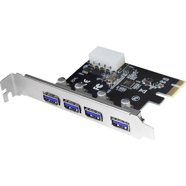 ADA LogiLink PC0057 PCI Express kártya 4 x USB3.0