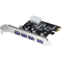 ADA LogiLink PC0057 PCI Express kártya 4 x USB3.0