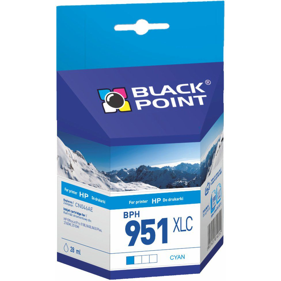 Black Point BPH951XLC tintapatron kék (BPH951XLC)