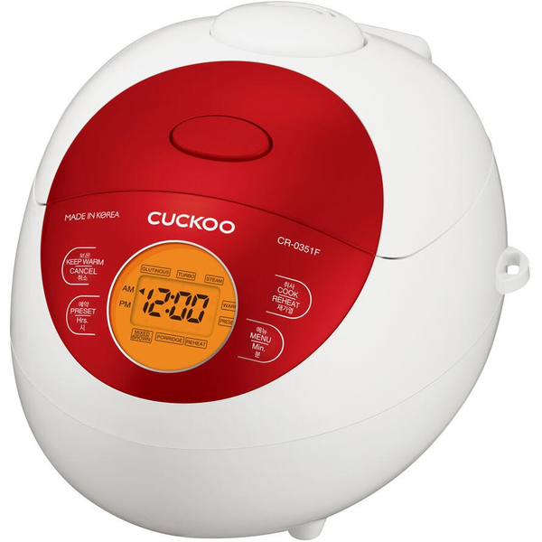 Cuckoo Cr-0351f Arrocera 0,54 L, Aluminio, Lcd, Botones, 1,2 M