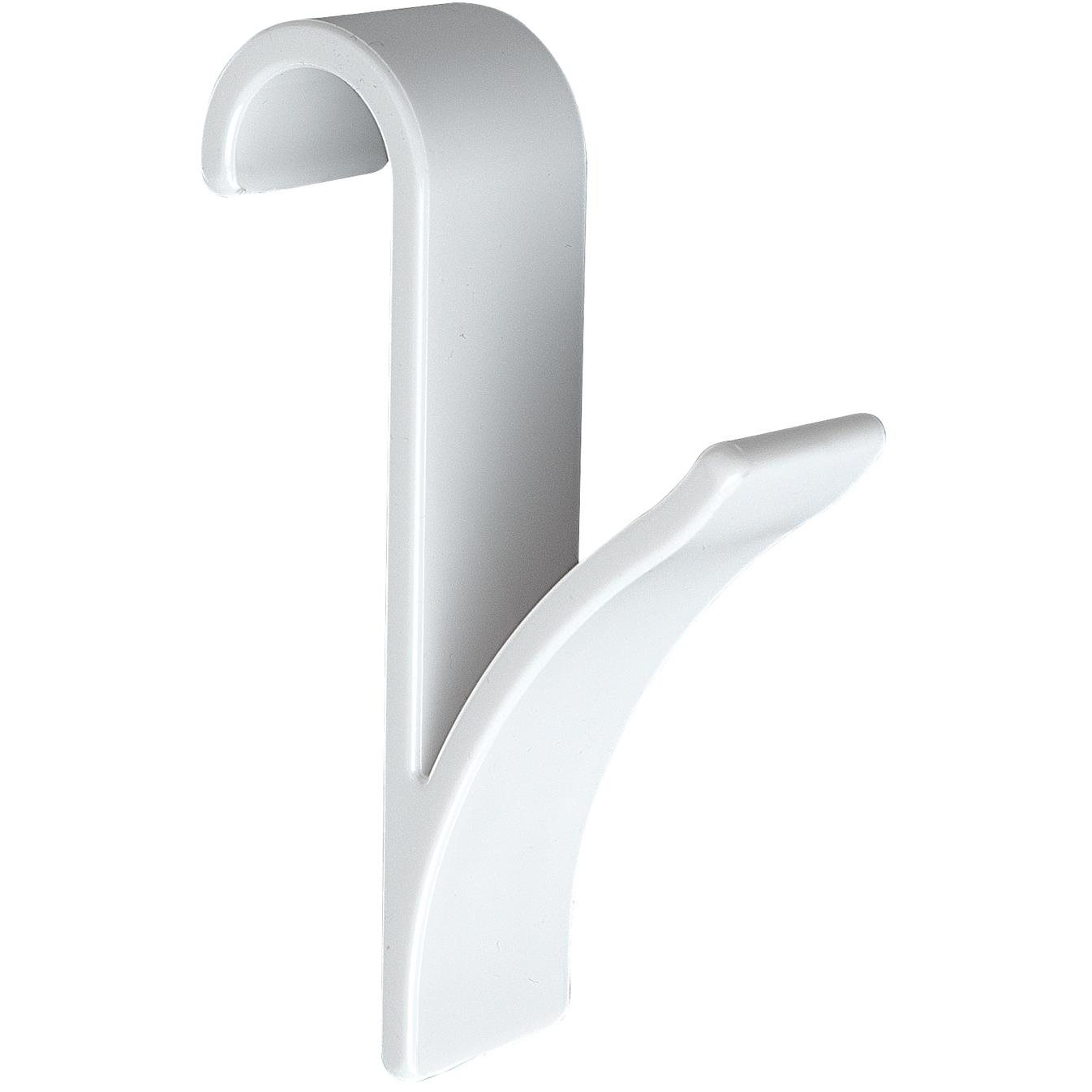 WENKO Hook for Finned Radiator 2pcs 24x7x10cm, White (z4468160100)