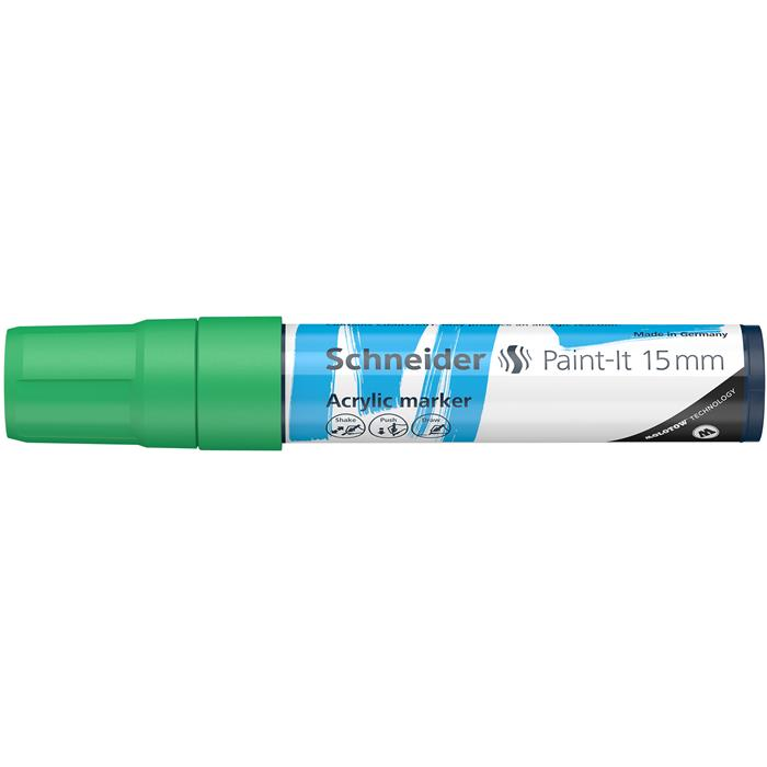 Schneider Paint-it 330 15mm Akril marker - Zöld (120304)