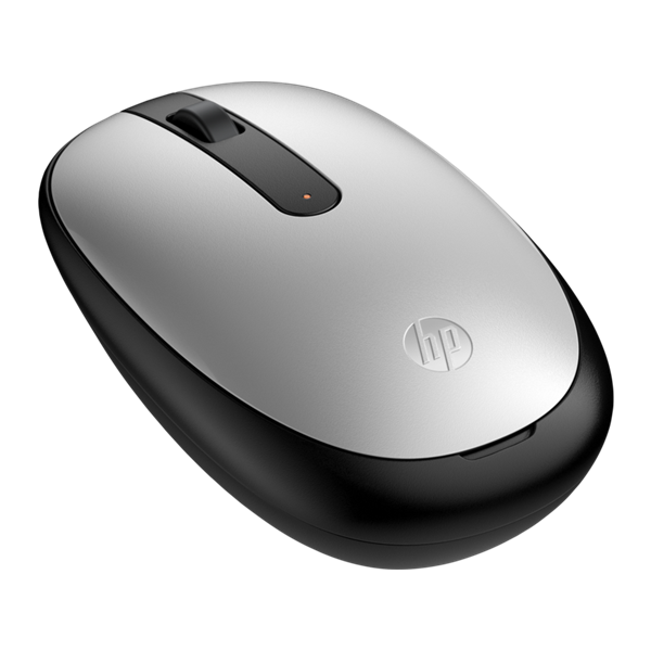 HP 240 Pike Silver Bluetooth Mouse myš Pro praváky i leváky Optický 1600 DPI