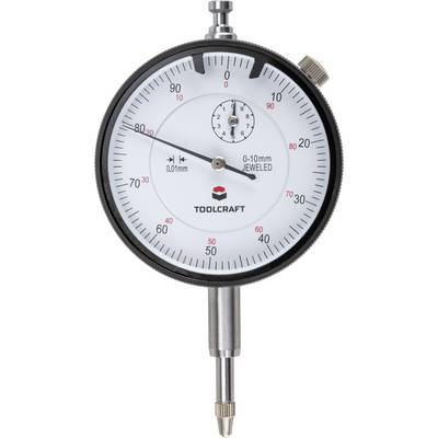 TOOLCRAFT TO-6443499 Mérőóra 10 mm Leolvasás: 0.01 mm (TO-6443499)