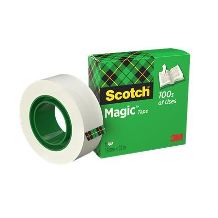 3M Scotch Magic Tape 810 ragasztószalag 19mm x 33m (7100027115) (3m7100027115)
