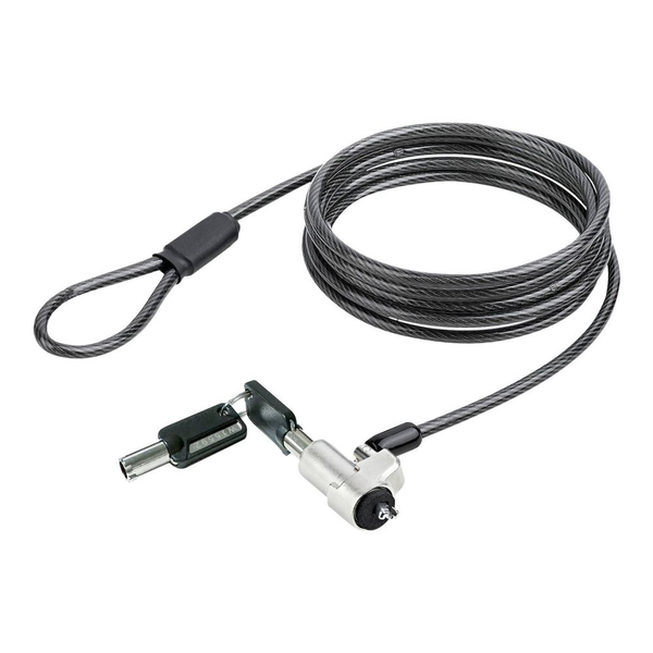StarTech.com NBLWK-LAPTOP-LOCK cavo di sicurezza Nero, Argento 2 m