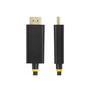 StarTech.com 6F-DP-HDMI-4K60-HDR адаптер за видео кабел 2 м DisplayPort HDMI тип A (стандартен) Черен