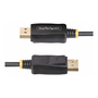 StarTech.com 6F-DP-HDMI-4K60-HDR адаптер за видео кабел 2 м DisplayPort HDMI тип A (стандартен) Черен