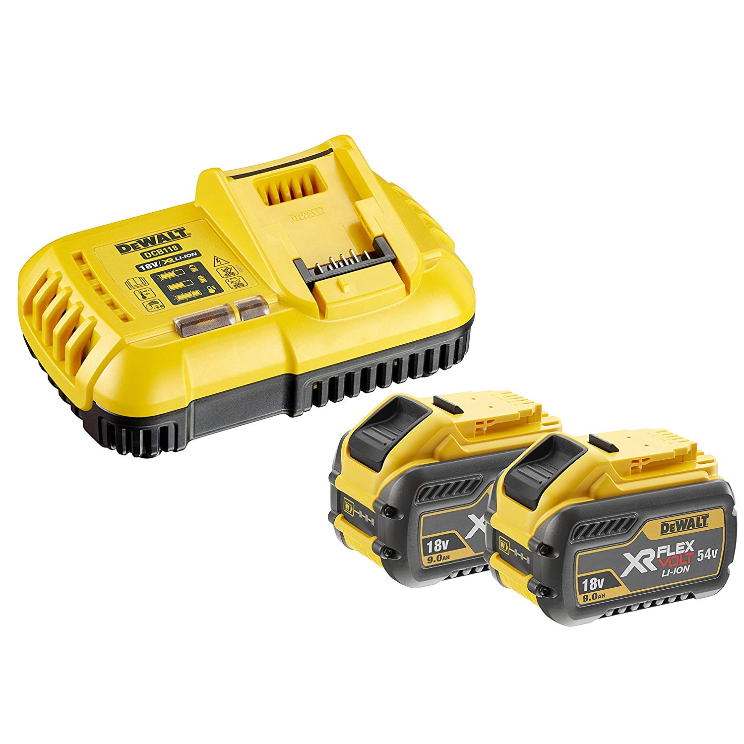 DeWalt DCB118X2-QW XR FlexVolt Akkumulátor szett (DCB118X2-QW)