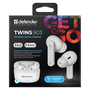 Bezdrátová sluchátka do uší Defender Twins 903