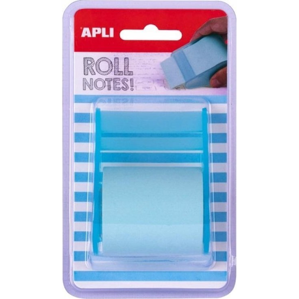 APLI Samolepilni lističi v roli, 50 mm x 8 m pastelno modri