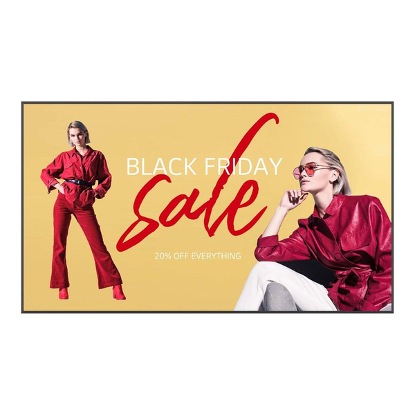 LG 110UM5K Plochá digitální tabule 2,79 m (110") LCD Wi-Fi 500 cd/m² 4K Ultra HD Černá Web OS 16/7