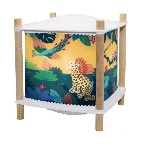 Trousselier Éjszakai fény forgó dekorációval - Szavanna