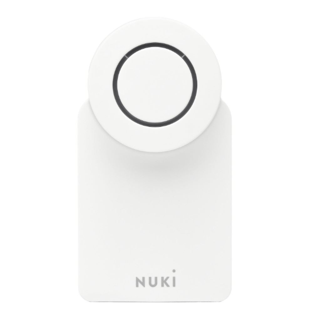 Nuki Smart Lock 4.generációs okos zár fehér (NUKI-SMARTLOCK4-W) (NUKI-SMARTLOCK4-W)