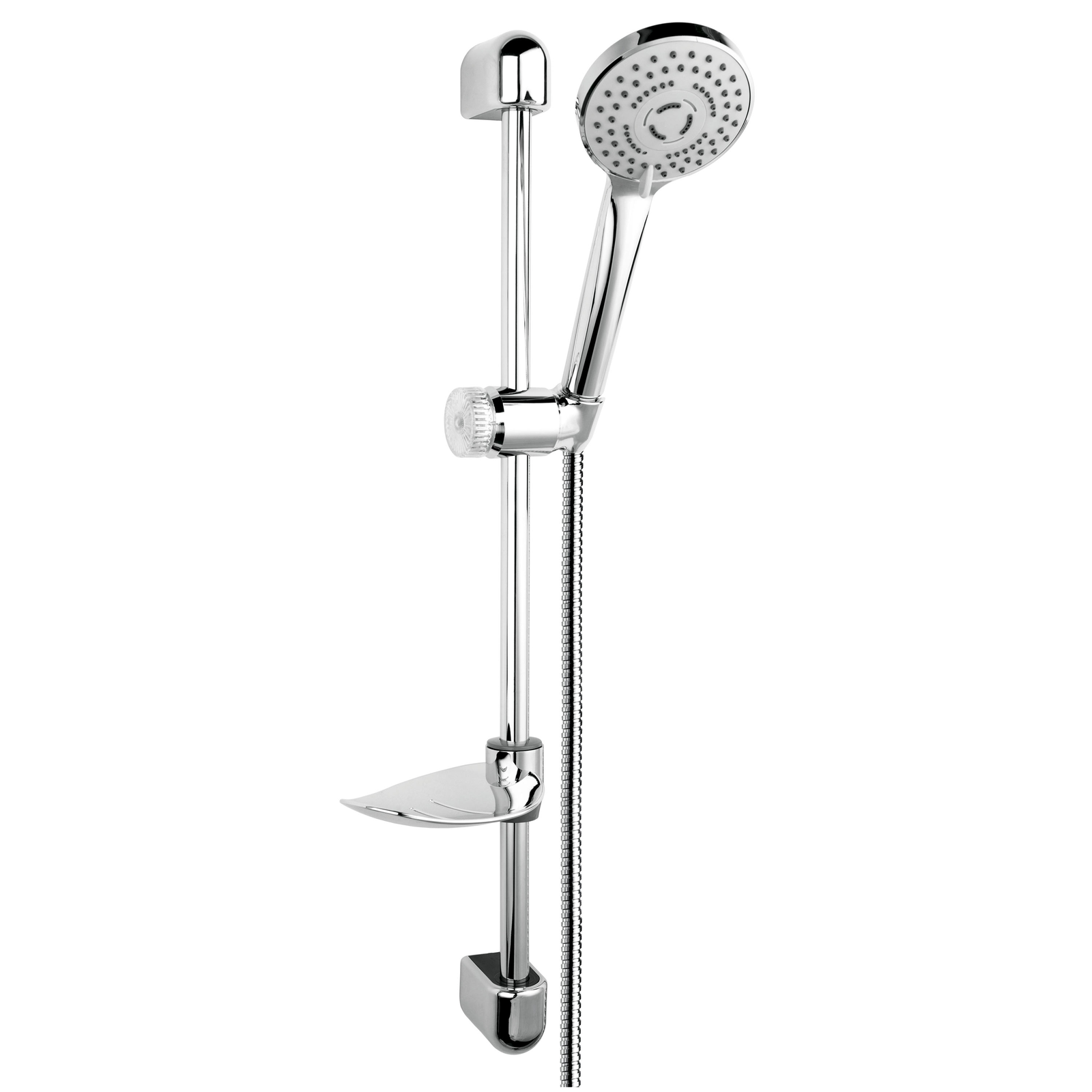 Ferro N340 Tutti 3 Funkciós Zuhanyszett Szappantartóval - Fényes, Króm (N340)