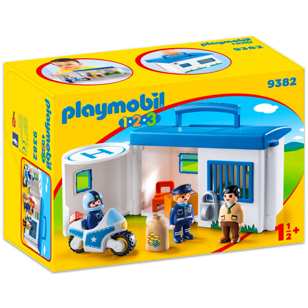 Playmobil 9382 Hordozható rendőrállomás (9382)