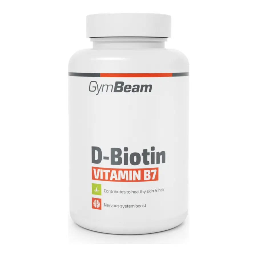 D-biotin - 90 kapszula - GymBeam (HMLY-46072-1-90caps)
