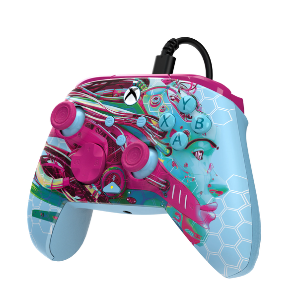 PDP REMATCH GLOW Advanced Πολύχρωμο USB Gamepad Αναλογικά / Ψηφιακά PC, Xbox One, Xbox Series S, Xbox Series X