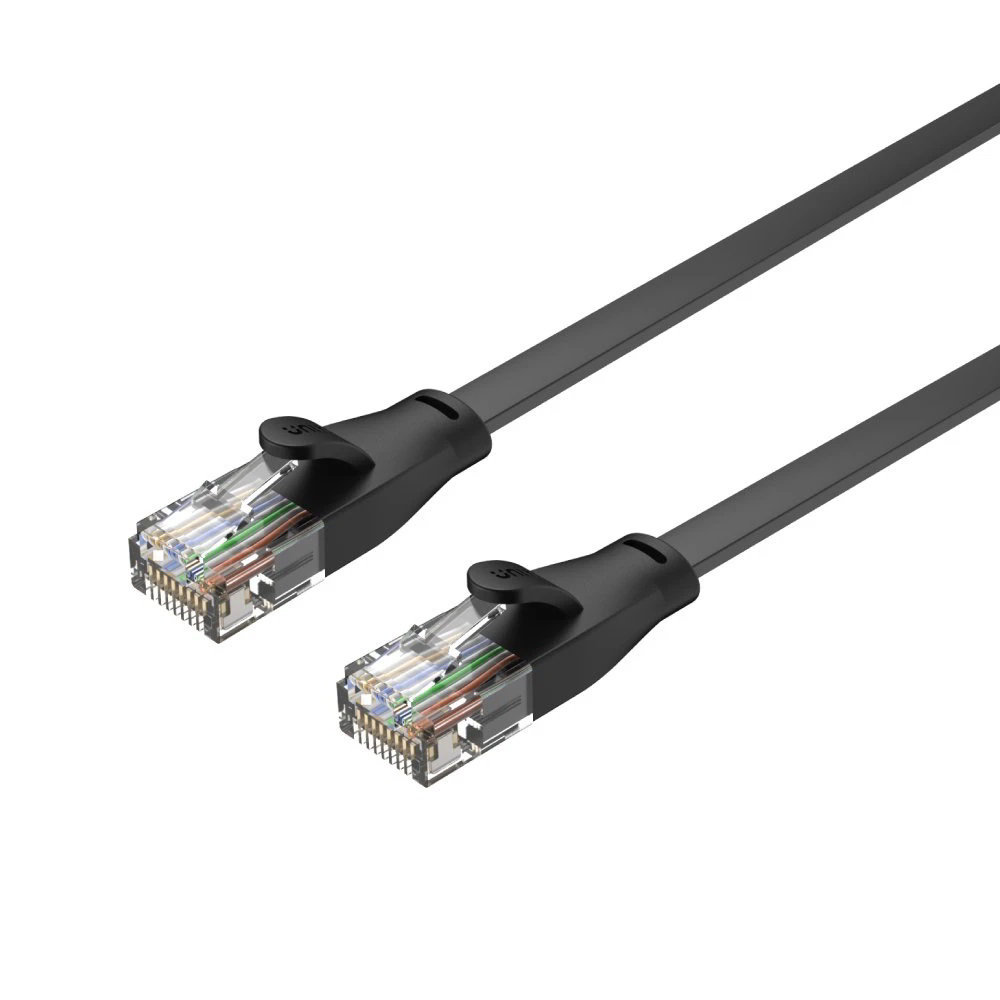 Unitek UTP CAT6 Patch kábel 5m - Fekete (C1812GBK)