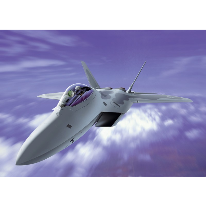 Italeri F-22 Raptor vadászrepülőgép műanyag modell (1:72) (MI-1207)