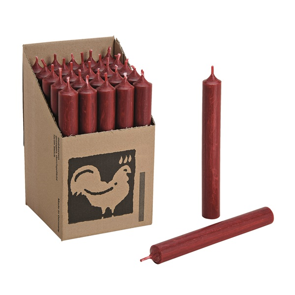 Bordó 2x18x2cm gyertya (BRD2182GYER_S)