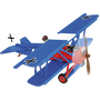 Cobi 2994 Fokker D.VII repülő 256 darabos Építőjáték