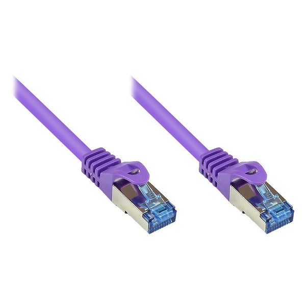 Good Connections 8060-H030V S/FTP CAT6a RJ45 Patch kábel 3m - Lila