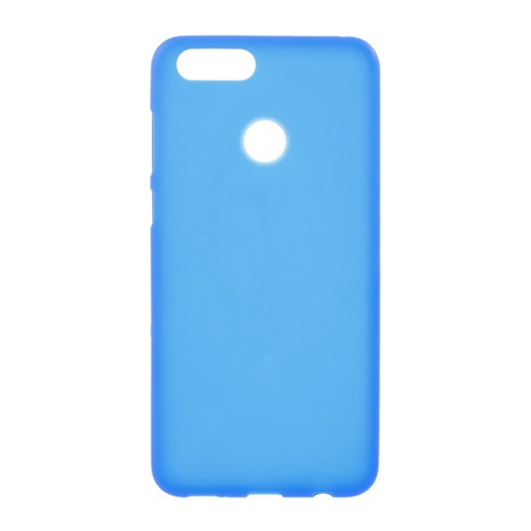 Szilikon telefonvédő (matt) KÉK [Honor 7x] (5996457769322)