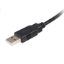 StarTech.com 2.0m USB 2.0 A-B USB kábel 2 m USB A USB B Čierna
