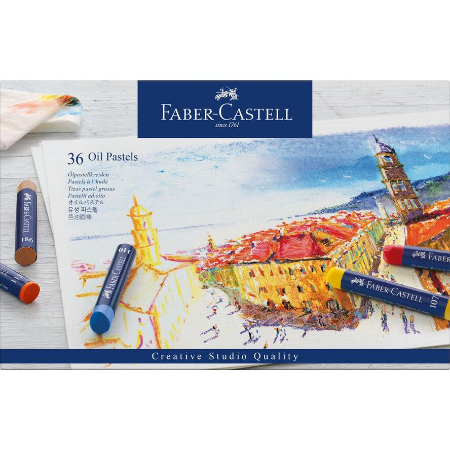 FABER-CASTELL Ölpastellkreiden 36er Kartonetui (127036)