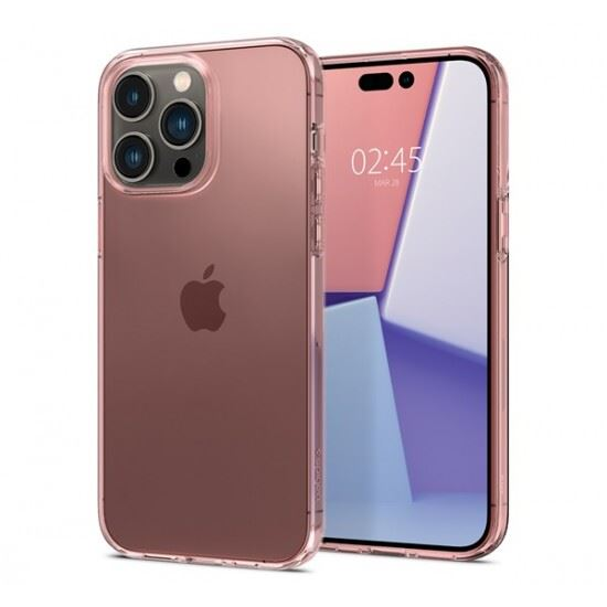 Spigen Crystal Flex Apple iPhone 14 Pro Rose Crystal tok rózsaszín-átlátszó (ACS04665) (ACS04665)