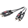 SpeaKa Professional Audio kabel 2x RCA konektor zásuvka 2x RCA 5 m