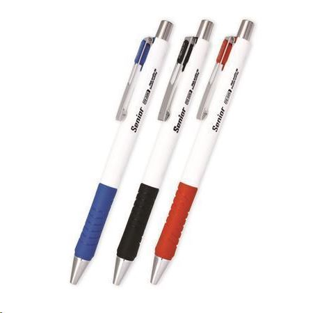 Flexoffice "Senior" golyóstoll 0,4 mm, vegyes színű tolltest, kék (FOGT026KV / FO-026BLUEV) (FO-026BLUEV)