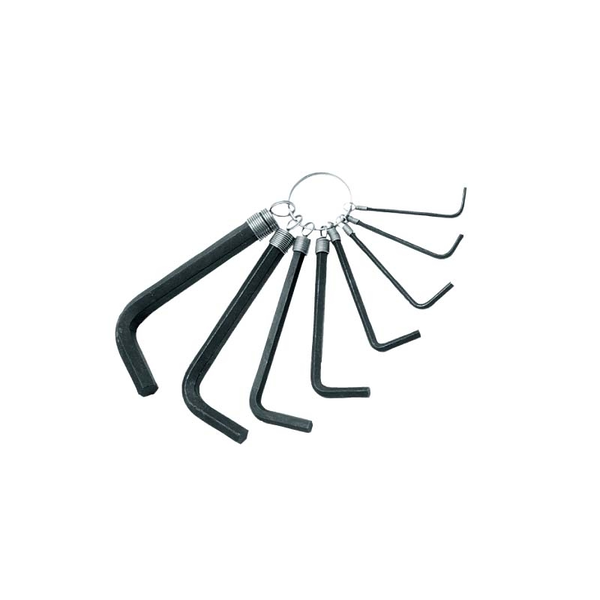  Modeco Zestaw kluczy imbusowych hex typ L 2-10mm 8szt. (MN-54-100)