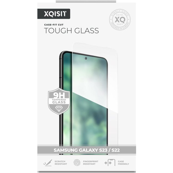 Edzett üveg Xqisit Samsung Galaxy S23-hoz, 1 darab