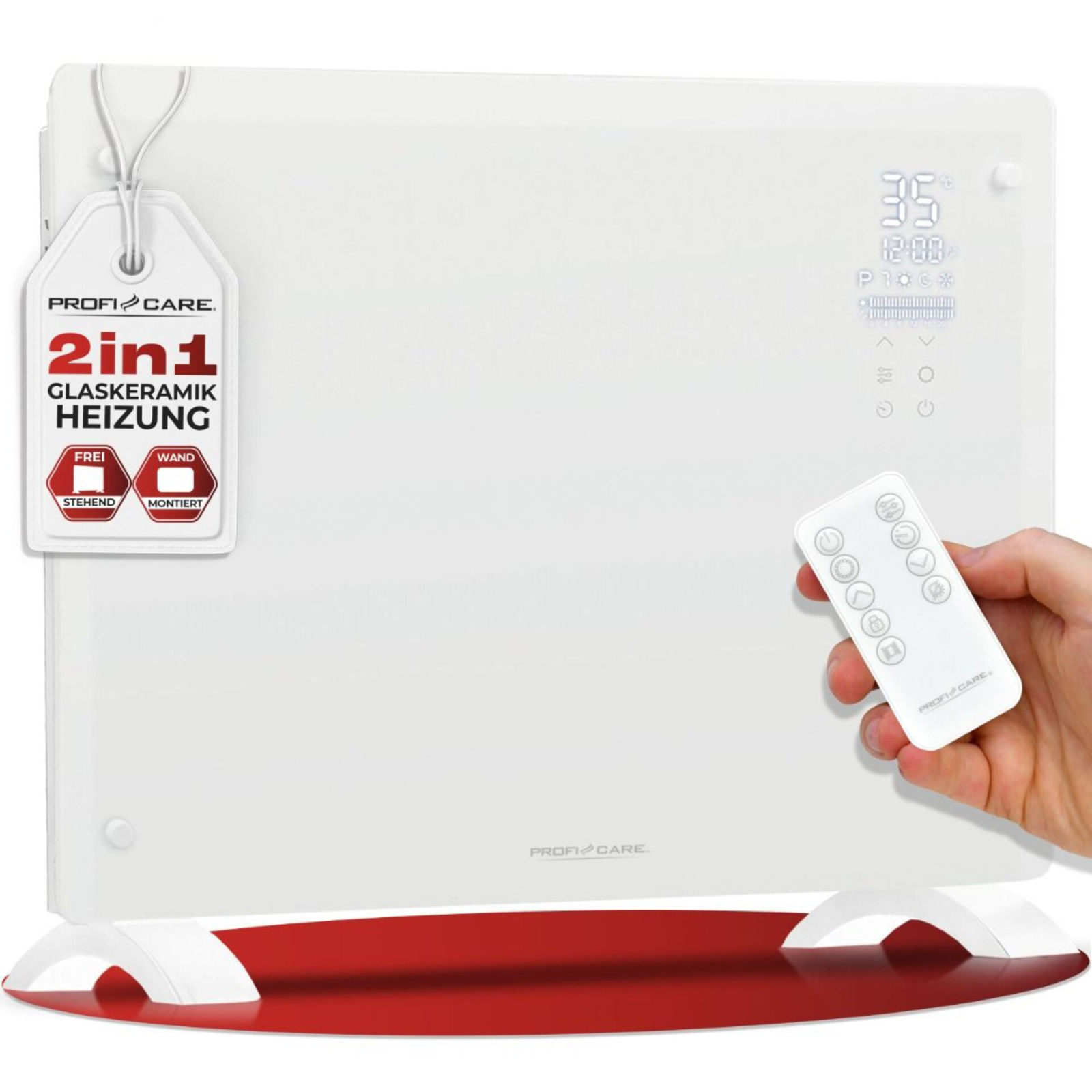 Proficare PC-GKH 3118 Üveg Elektromos Konvektor (331180)