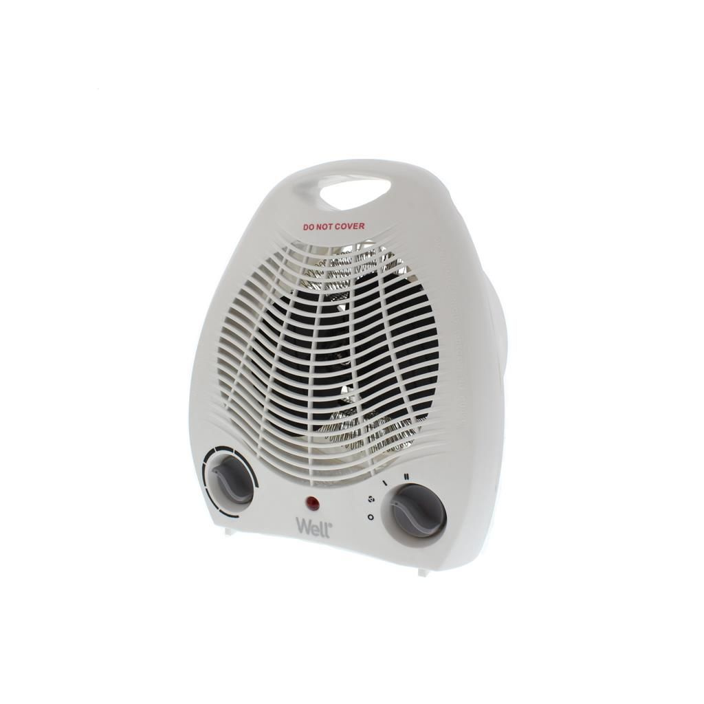 Well HTR-FAN01-2000-WL Szabadonálló Elektromos Hősugárzó 2000W - Fehér (HTR-FAN01-2000-WL)